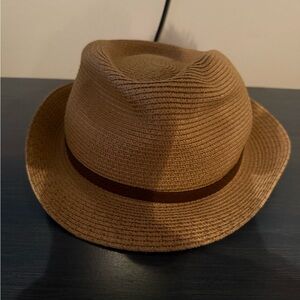Banana Republic Light Brown Fedora Hat